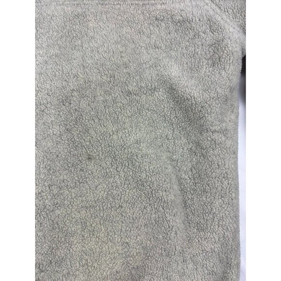 Vintage Patagonia Synchilla Fleece Snap-T Pullover Mens L Beige Green 90s Jacket - Picture 6 of 8